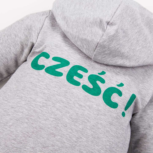 Trening Hello Eevi cu glugă - gri