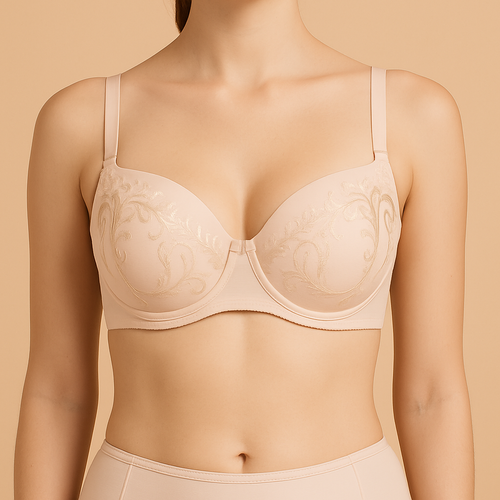 VB-474 Sutien Vena cu cupe întregi – cupe pline și dantelă Vena nude