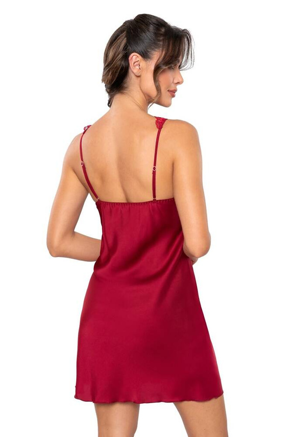 Cămașă de noapte Mari Donna visiniu