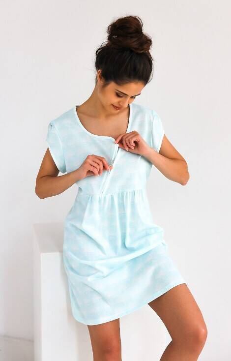 Cămașă de noapte Alma Sensis - mentă