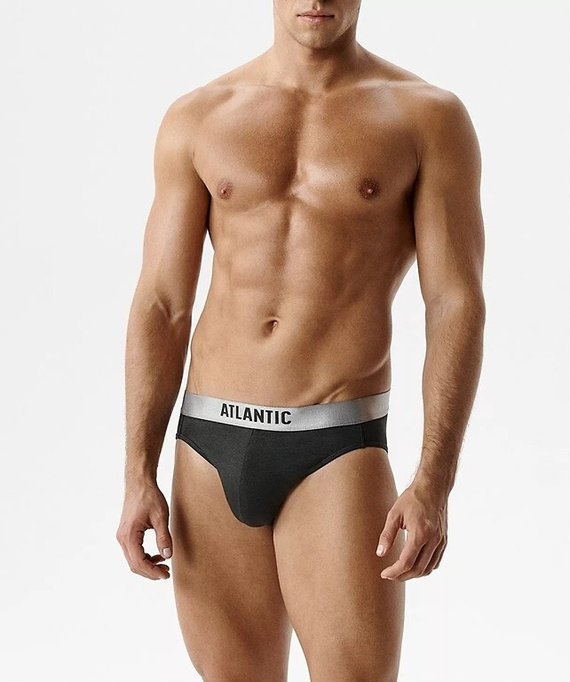 Slipi sportivi bărbați Atlantic 2MP-1589 – potrivire perfectă, elastic confortabil, 2 bucăți