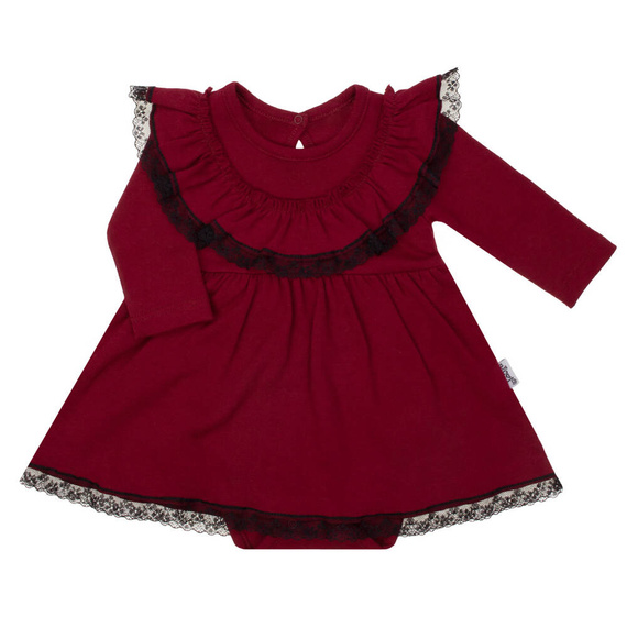 163176 Rochie-body Nicol "Magic of Christmas" - visiniu