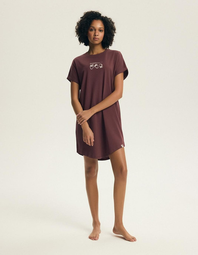 Cămașă de noapte Henderson Evika 45184 – bumbac, imprimeu fructe