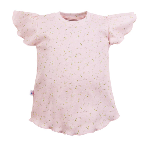 Bluză cu mânecă scurtă Meadow Eevi - roz