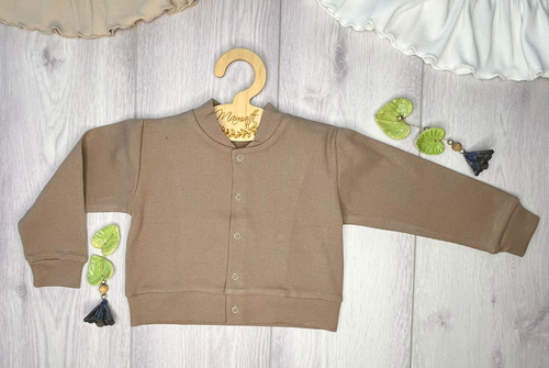 BS016 Jachetă bomber, hanorac Mamatti cu fermoar