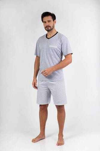 482 Pijama bărbătească Regina - gri