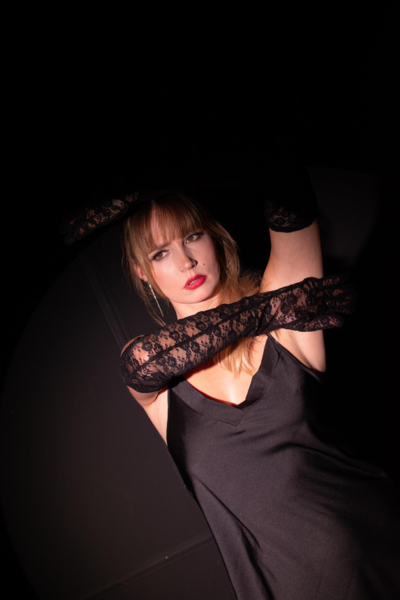 758 Cordelia Cămașă de damă De Lafense - negru