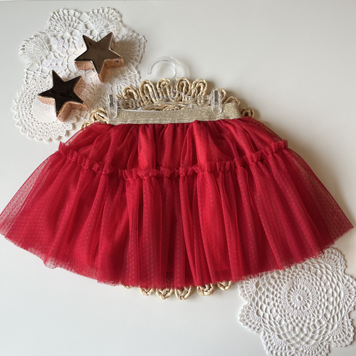 Fustă Mamatti ST01 Crăciun Fericit – Tul, Festivă