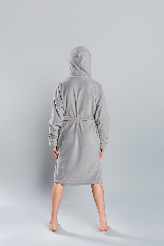 Mimas Halat de baie cu glugă pentru bărbați Italian Fashion- camel 