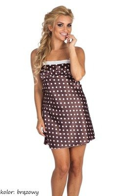 577 Cămașă de noapte Charlotte - maro