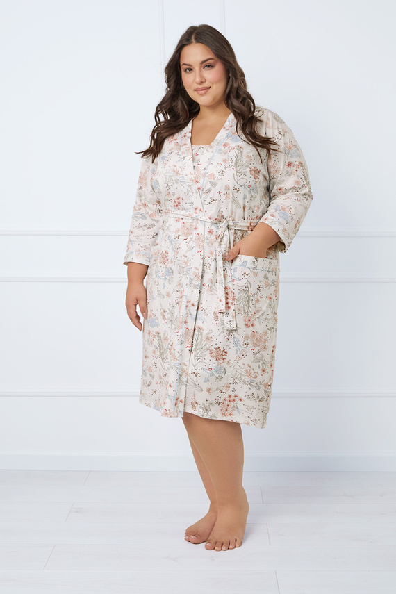 Halat de baie pentru femei Solita Modă italiană - imprimare