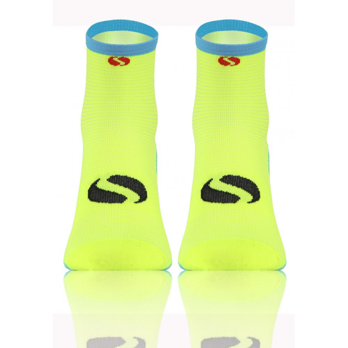 SKB01 Sport Socks Sosete sport universale Sesto Senso galben neon