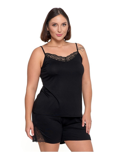 PDD3700-013 Pijama dama Moraj - neagra