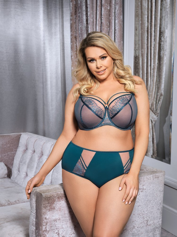 K 496 Paradise sutien moale Gorsenia - verde