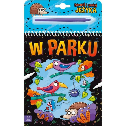 AKS680-7 Carte răzuită, căutați un arici cu stiloul Axiom