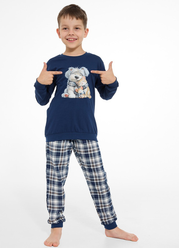 Pijamale băieți Cornette Home Friends 593/185, 966/185 – din bumbac