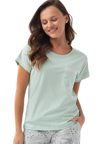 342 pijamale de dama Luna - verde