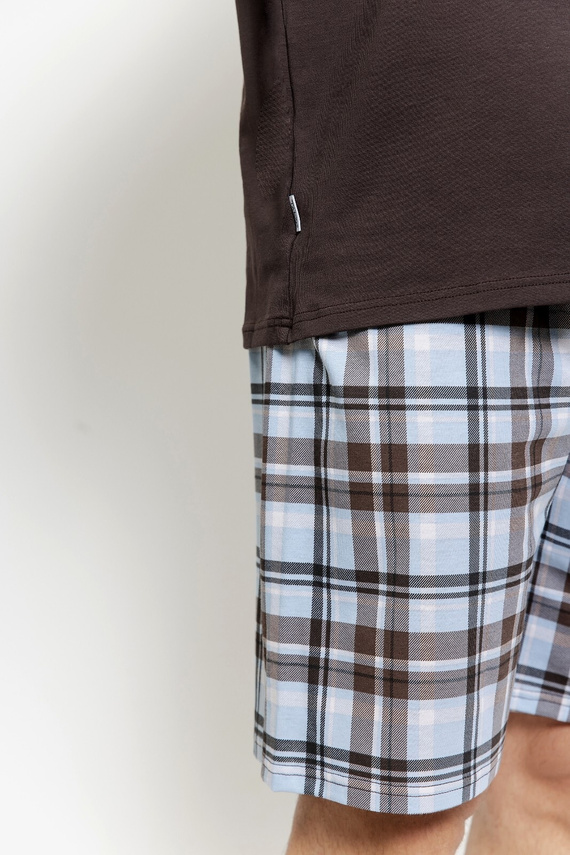 Taro 3578 Marcello pijama bărbați bumbac maro