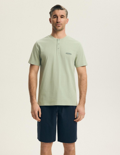 Henderson 44604 Park pijama bărbați bumbac mânecă scurtă confort