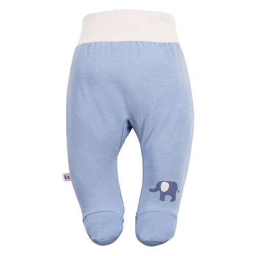 Costume de dormit din bumbac Elephant Eevi - albastru