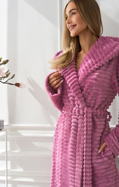 2599 Robin Halat de baie lung pentru femei L&L - cireș