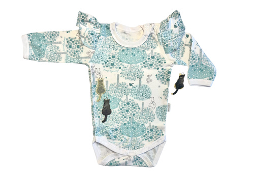 Body fete Mamatti BD15126 cu maneca lunga - 100% bumbac, confort si calitate