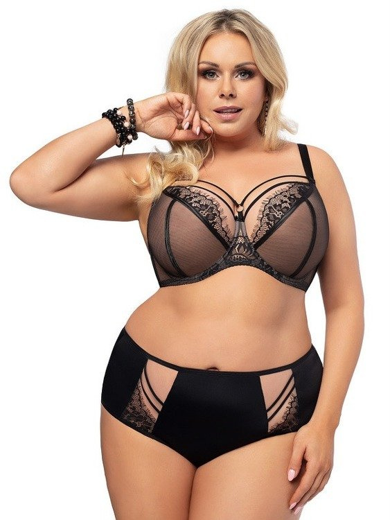 K 496 Paradise sutien moale Gorsenia - negru 