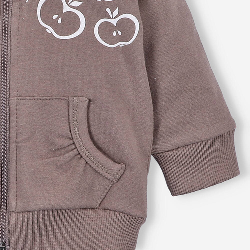 ABN-5307/CZE/056 Hanorac din bumbac organic Happy Apples Nini