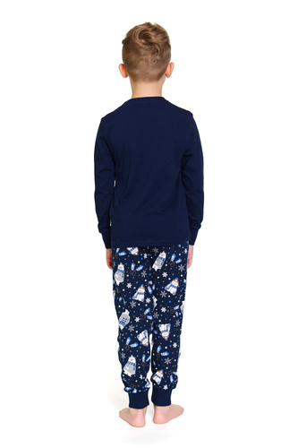 Pijamale pentru copii Doctor Nap Cozy Bear 7339 - 100% bumbac, unisex