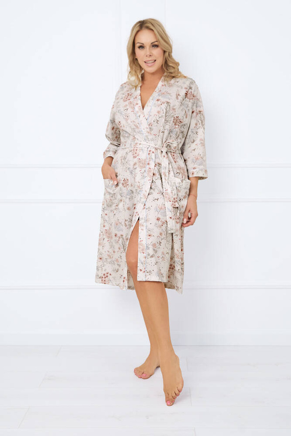 Halat de baie pentru femei Solita Modă italiană - imprimare