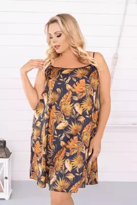 Cămașă pentru femei Monstera, slim-fit Italia Fashion - print