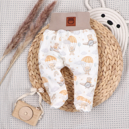 ABN-5513 Sky Journey Nini costume de dormit bebelusi | Bumbac organic, croială confortabilă