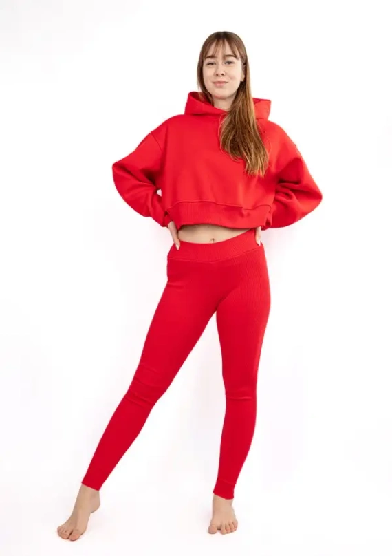 DK-K-B13 Set trening dama Dkaren - rosu