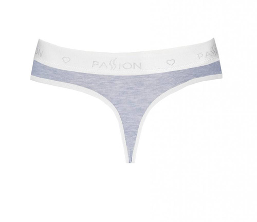 PS012 Stringi damskie Passion szary