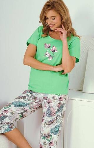 3344 Pijamale dama Lia Taro - verde