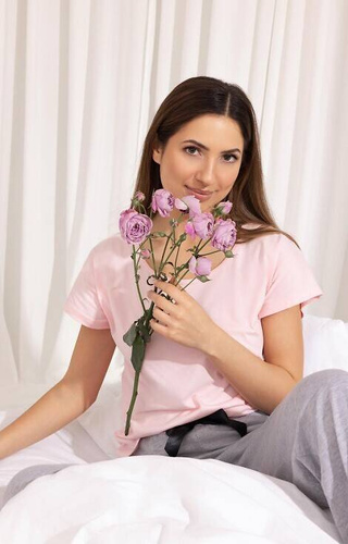 699 Pijamale dama Regina - roz