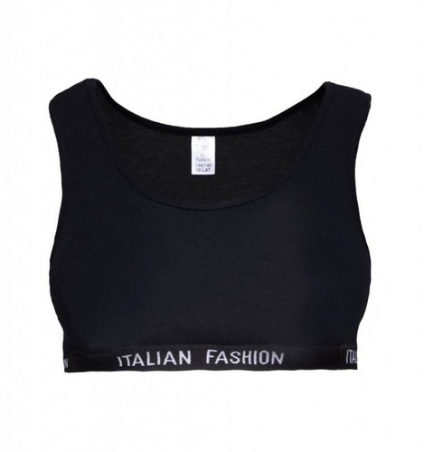 Nikola Sutien pentru fete, cu curea largă Italian Fashion- negru