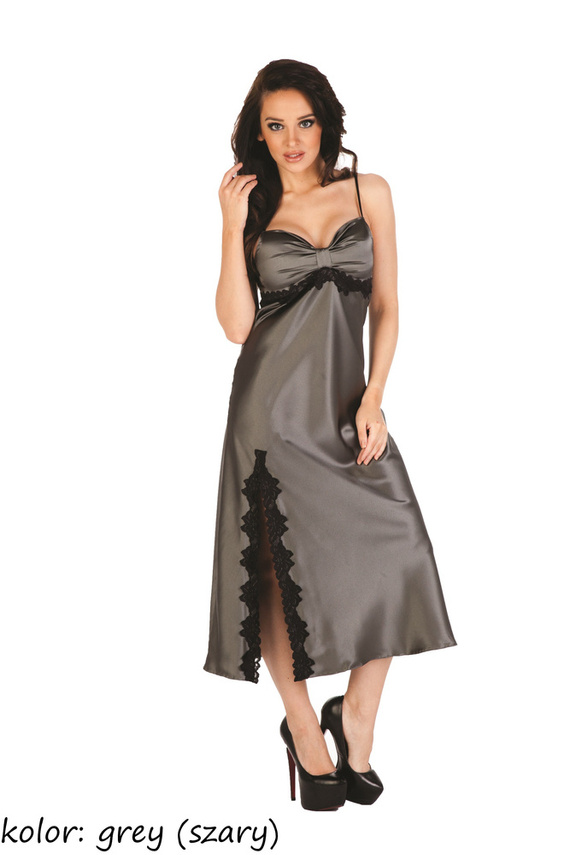 926 Kleoree Cămașă de noapte lungă De Lafense - gri