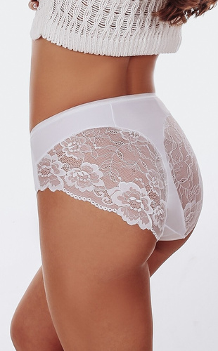 Chiloți de damă Florence Funny Day alb