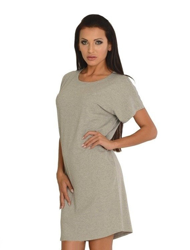 523 Paula cămașă de noapte kr. manșon - mocca