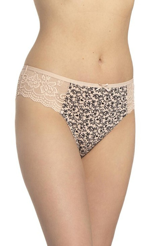 L-1587 Slip de damă Lama, pachet de două, 95% bumbac, confortabil și clasic